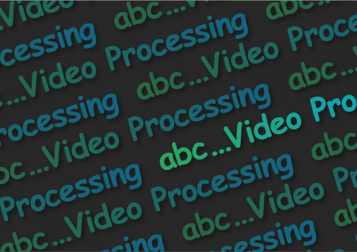 the glossary of video processing