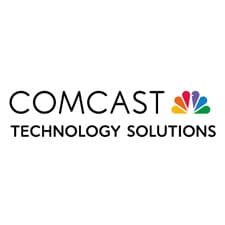 comcast logo partner of Ateme
